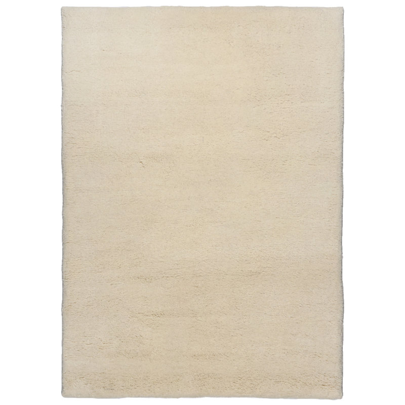 Wealden Solid Colour Wool Hand Woven Area Rug, Rectangle 120 x 180 cm