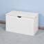 Armoire de rangement blanche avec 2 charnières de sécurité
