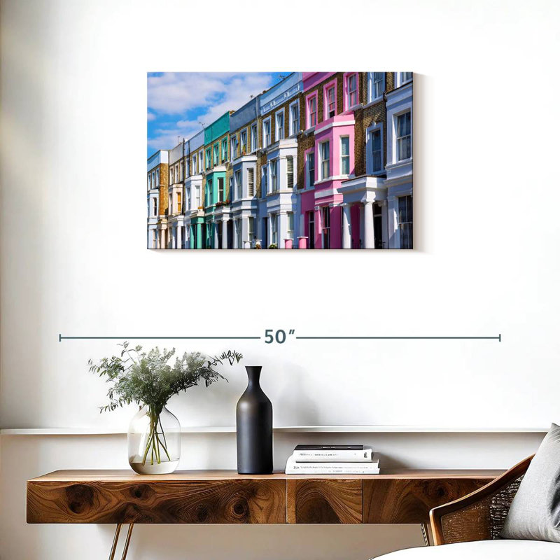 Nicci, maisons en rangée à Notting Hill, H 20 po x l 30 po