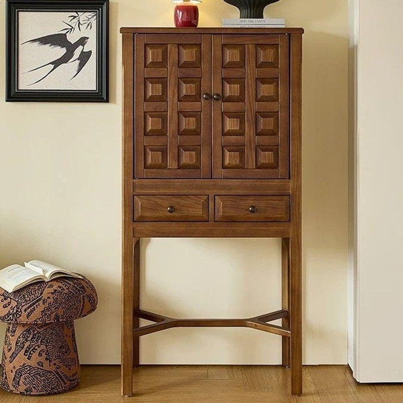 3D Geometric Accent Cabinet