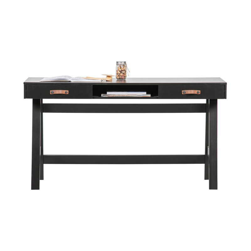 Dian Pine Black Desk