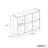 Mini 6-Cube Desktop or Wall Mounted Bookcase-1501167093