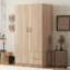 Armoire 2 portes avec tiroir et tablettes-29226818