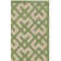 Arneshia Geometric Beige/Green Area Indoor/Outdoor Area Rug