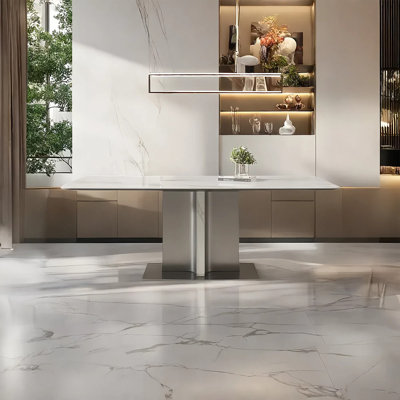 Creative design of rock plate dining table