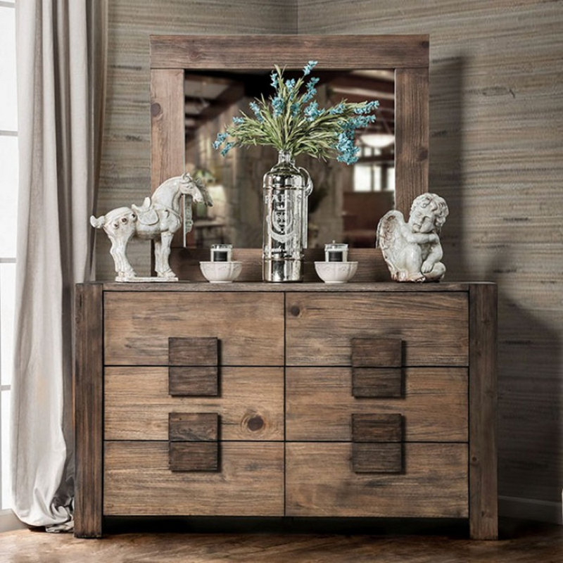Commode double 6 tiroirs Hristea