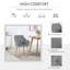 Fauteuil capitonné en velours Pedigree