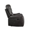 Canapé inclinable en cuir synthétique Braylon Magnetite