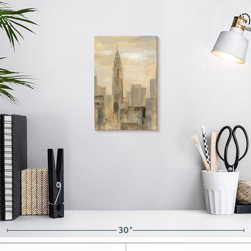Lilie City Blocks I, 12" H x 8" W
