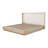 Wingback Bed Beige Oak-772534700