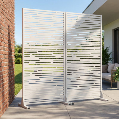 Metal Privacy Screen Panel Pattern