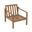  Chaise d'extérieur avec coussins Vanover-113103515