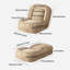 Grand fauteuil à billes et chaise longue