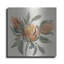 Art mural luxueux «Field Bloom 1 Warm» par Silvia Vassileva, 12 po x 12 po