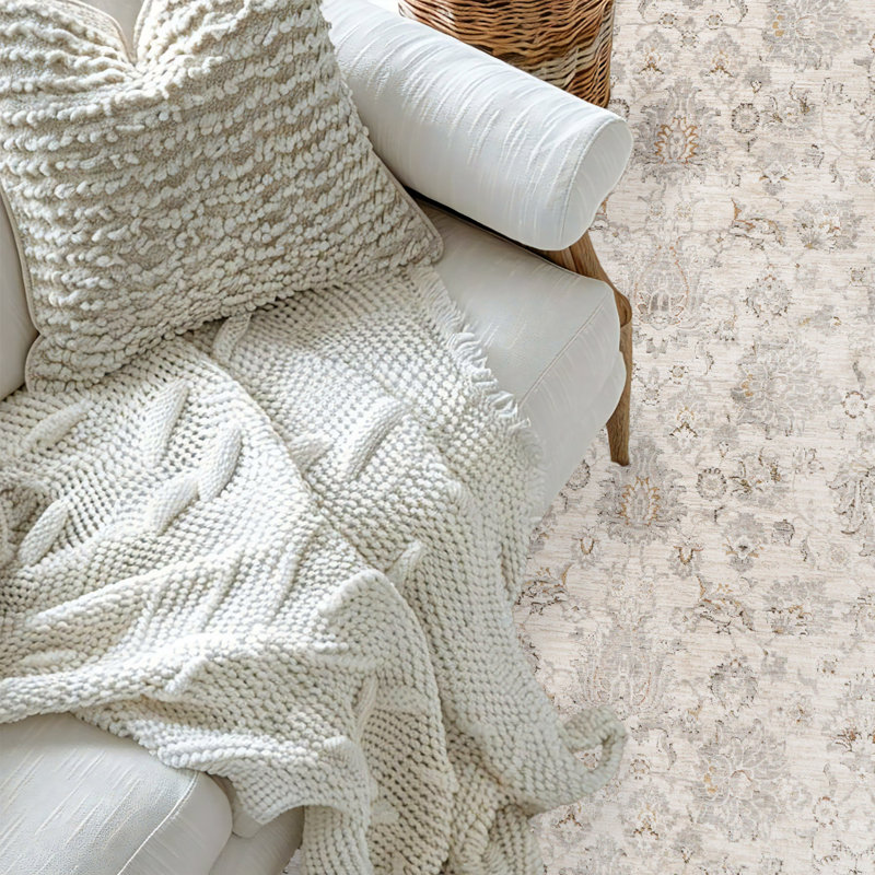 Gadberry 17549-980 GREY/BEIGE, Rectangle 9' x 12'6"