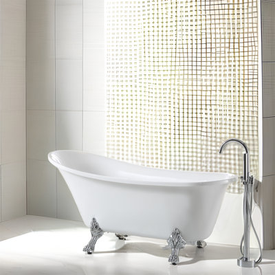 67'' x 31.5'' Soaking Acrylic Bathtub