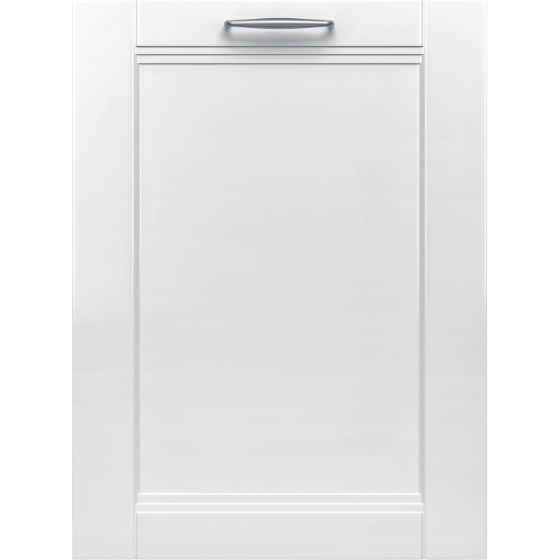 24" White Built-In Smart Dishwasher with Stainless Steel Tub