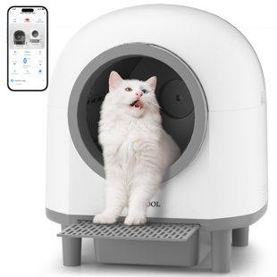 Polyethylene Plastic Self-Cleaning Litter Box