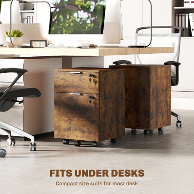 42cm Wide 2 -Drawer File Cabinet