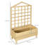 Brekia Wood Elevated Planter