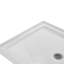 Base de douche en acrylique Streamline l 48 po x P 36 po avec drain ABS inclus