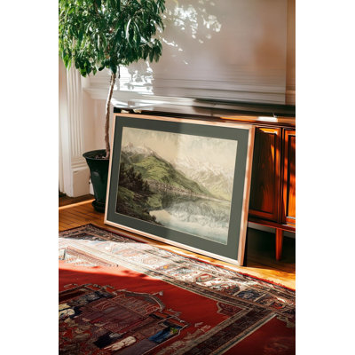 Peinture décorative encadrée