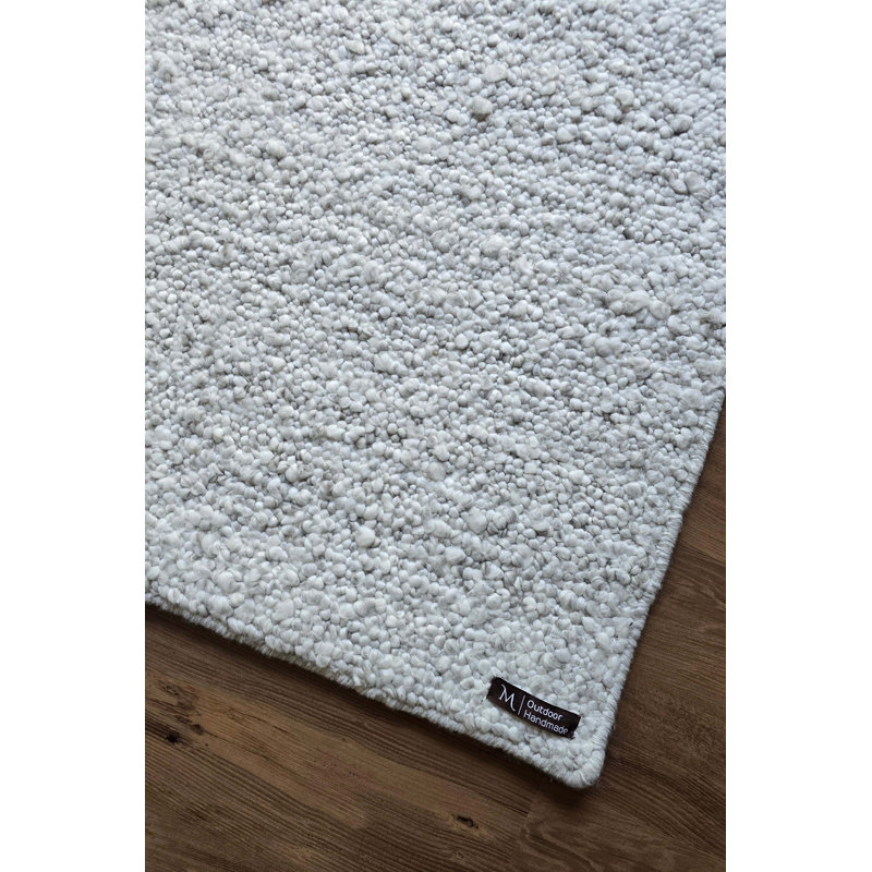 Deva Rectangle Area Rug in Silver, Rectangle 8' x 10'