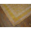 Tapis Agra en coton délavé de couleur jaune clair délavé Herati