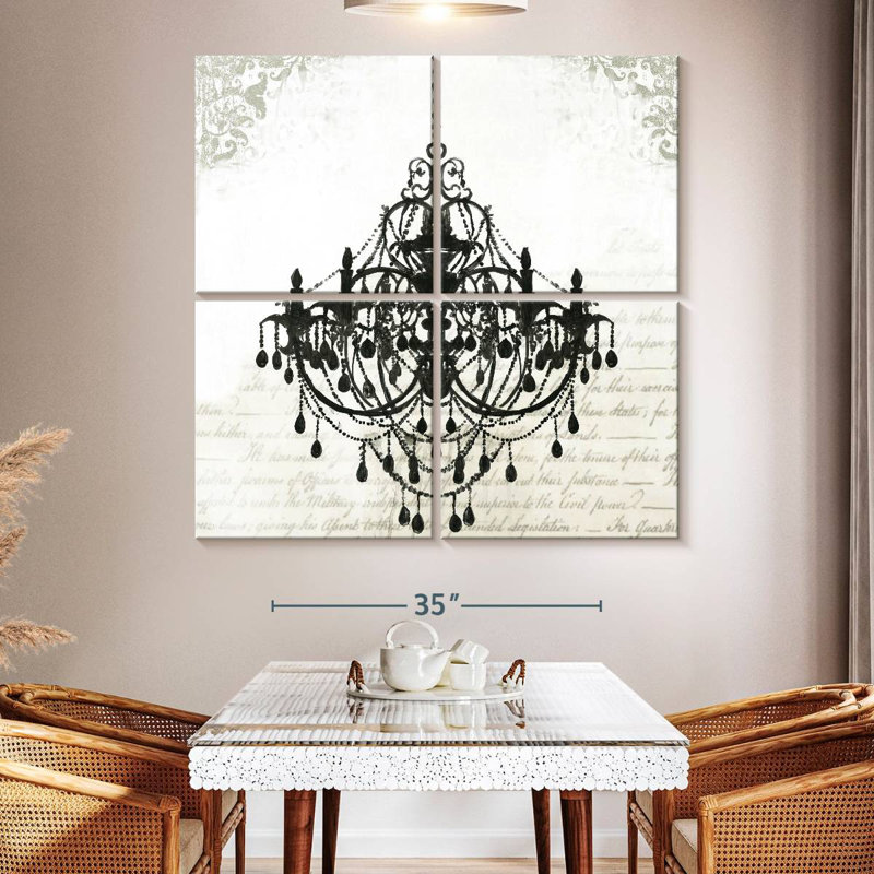 Senne Black Chandelier II