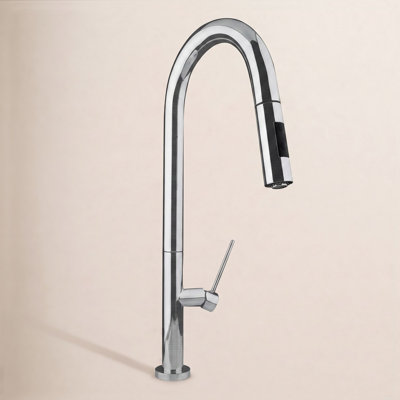 Slim Pull Out Touch Kitchen Faucet