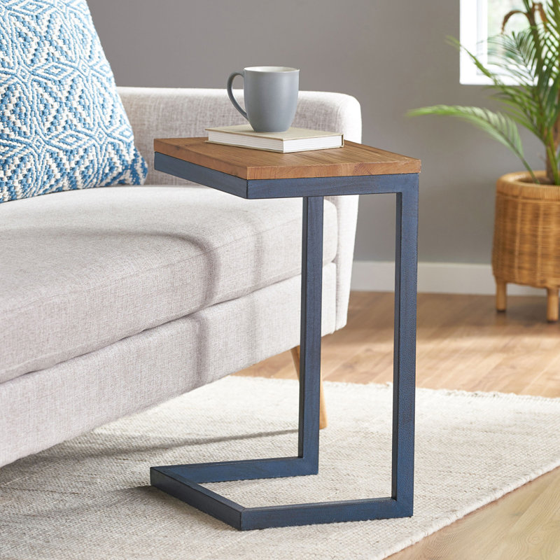 Table de salle à manger d'extérieur en fonte d'aluminium, bronze, H 15,5 po x l 11,25 po x P 22,25 po