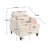 Wood Frame Armchair Sofa