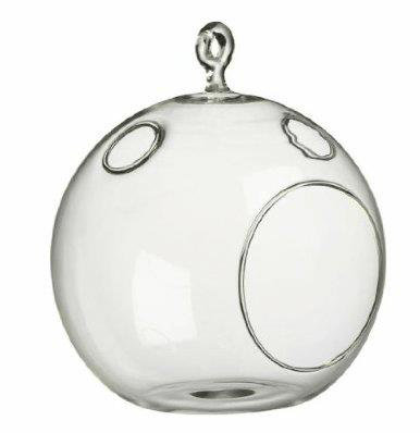 Porte-bougie en verre