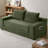 2-Seats Convertible Floor Sofa Bed With Storage Pocket, 3D Folding Mattress Sofa-1638066217-1632083677