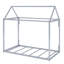 Lit plateforme simple en métal-580374958