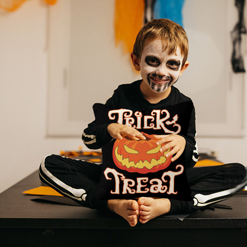 Taie d'oreiller Halloween, Multicolor