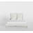 Napa Queen Ivory Tall Pillow Headboard Bed-113989237