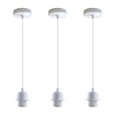 Juillac 3 - Light White Single Pendant