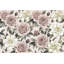 Papier peint à motif floral beige-93707525