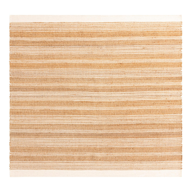 Bender Striped Indoor Rug, Square 10'