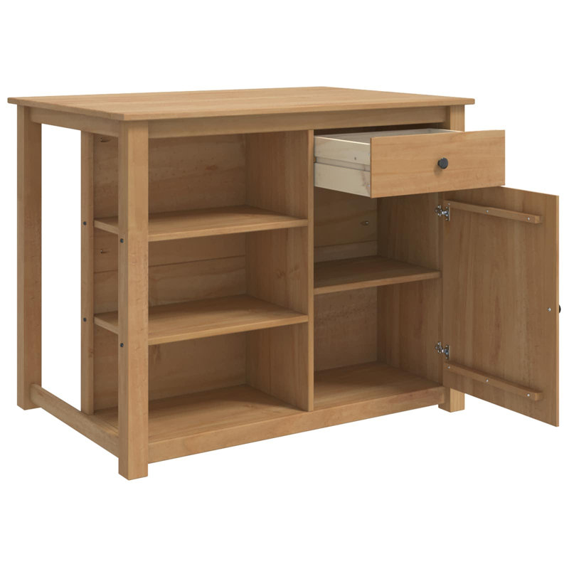 Solid Wood Kitchen Island, null