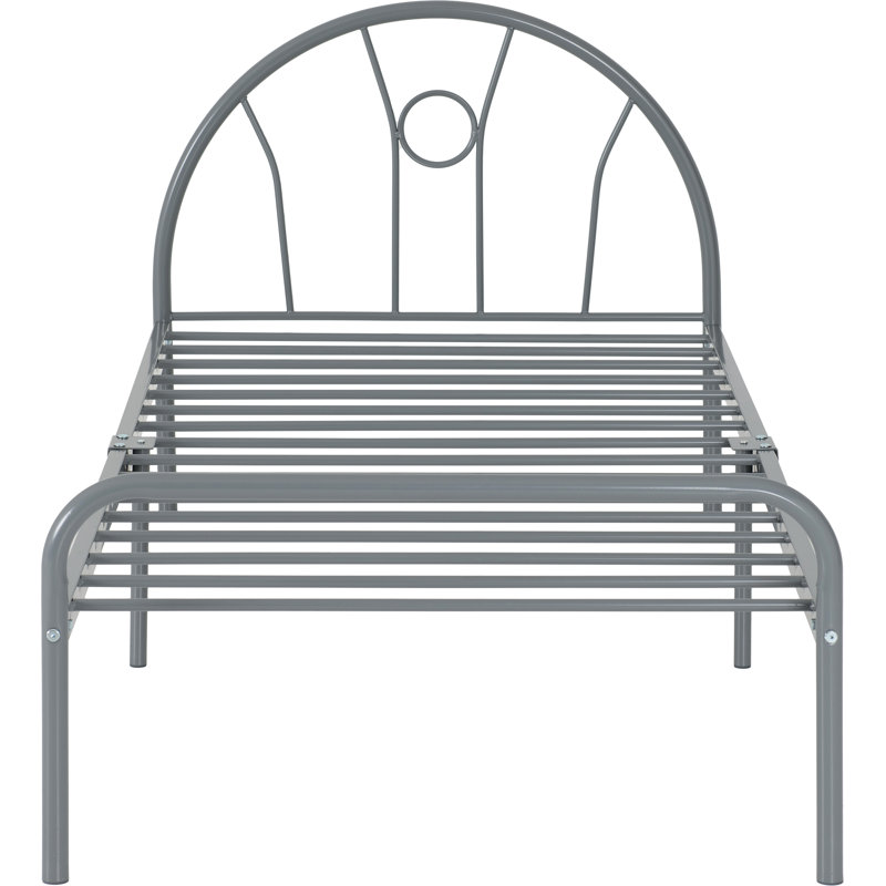 Lennon Bedframe, Silver