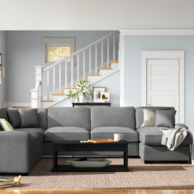 Breydon Upholstered U-Shaped Sectional Left Hand Facing