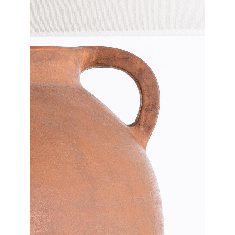 Mason Table Lamp, Natural Terracotta