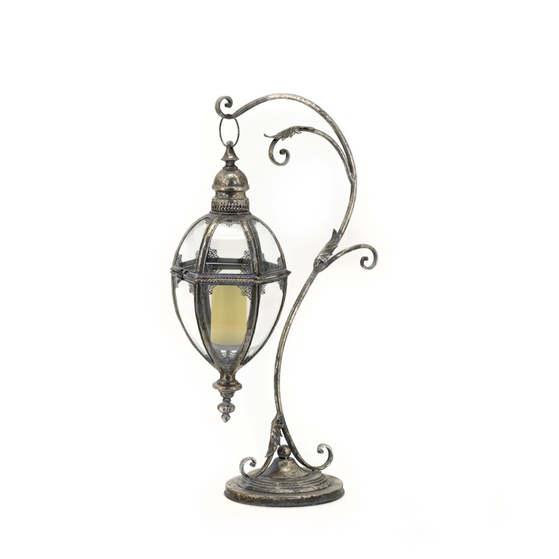 Lampe fantaisie en fer, Or
