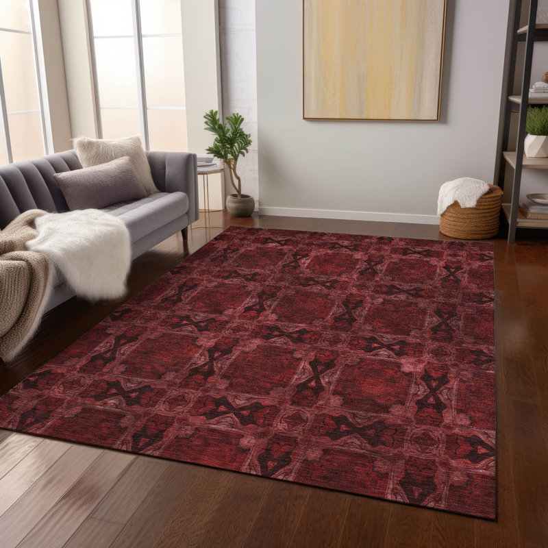 Tapis intérieur / extérieur Shearin avec envers antidérapant, Rectangulaire 3 pi x 5 pi