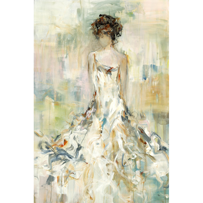 «Lady in a Dress», reproduction sur toile tendue, H 18 po x l 12 po