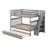 Full Over Full Bunk Bed With Trundle-1409825416