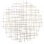  Sculpture dimensionnelle ronde suspendue 37 po x 38 po Champagne-111302633-111302630