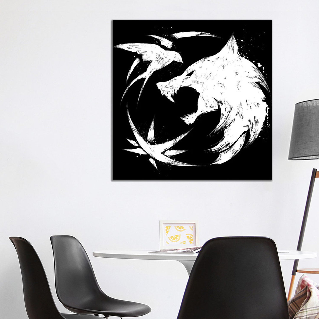 The Witcher Symbol by Antonio Camarena - Wrapped Canvas Graphic Art